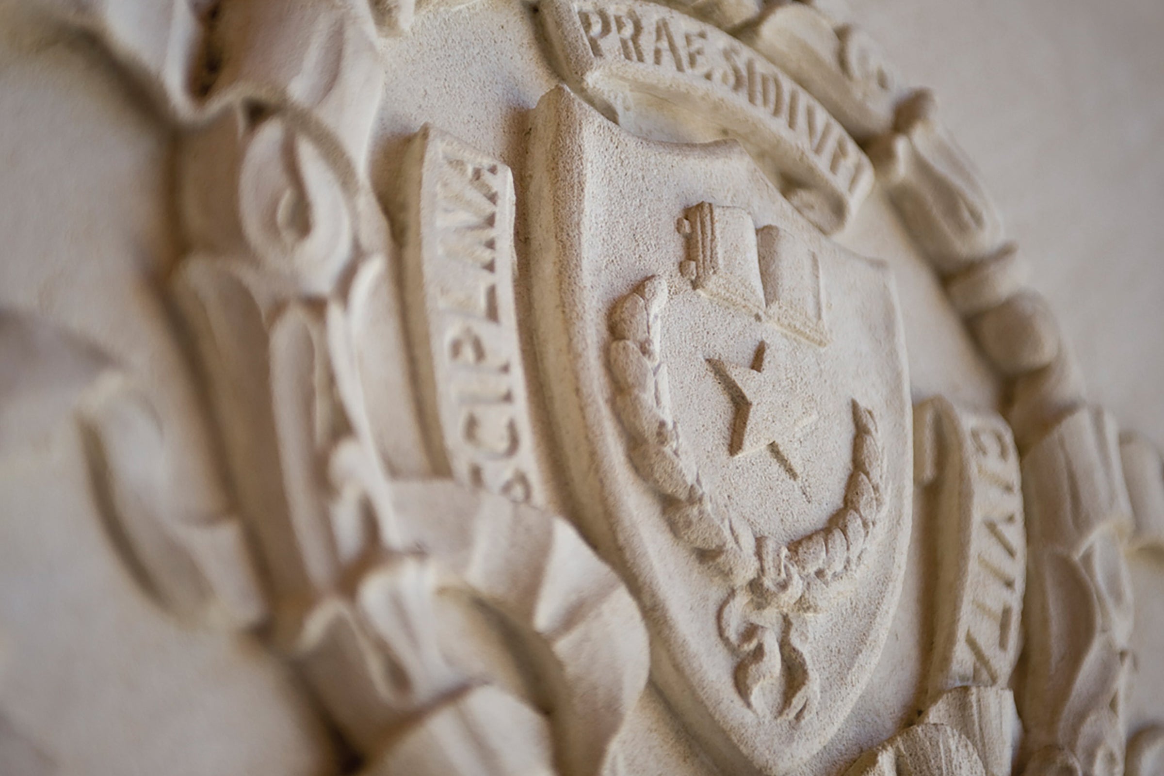 Photo of university seal